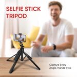 Kodak ST21 Selfie Stick Tripod with 360° Rotation & Wireless Remote – 71 inch Extendable, Compatible with DSLR, Smartphone & Action Cameras, Hand Stabilizer, Portable & Durable - Image 3