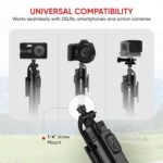 Kodak ST21 Selfie Stick Tripod with 360° Rotation & Wireless Remote – 71 inch Extendable, Compatible with DSLR, Smartphone & Action Cameras, Hand Stabilizer, Portable & Durable - Image 4