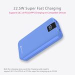 Beetel Volte Series PB20 20000mAh Power Bank 22.5W Fast Charging | Triple Output QC3.0, PD3.0 & PPS | Pass Through Charging | Designed for Apple iPhone, Samsung, OnePlus and All Smartphones | Blue - Image 3