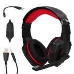 (𝟏𝟓 𝐘𝐞𝐚𝐫𝐬 𝐖𝐚𝐫𝐫𝐚𝐧𝐭𝐲 Mini Wired Over-Ear Gaming Headphones | Surround Sound, Noise-Isolating Design, Adjustable Boom Mic & Clear Audio | High-Resolution Gaming Headset - Image 4