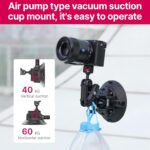 UURig ULANZI SC-02 Suction Mount Magic Arm Bracket for DSLR Cameras for Gopro Action Camera Video Shooting - Image 4