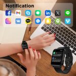 BENIO Smart Watch for Men and Women, 1.69" Fitness Tracker, 24/7Heart Rate/SpO2/Sleep Tracker, Multiple Dials & 23 Sports Modes Fitness Watch, IP67 Waterproof, Compatible with Android iOS - Image 3
