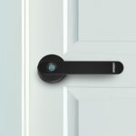 Speedy Smart Bluetooth Lock for Wooden Doors, 3 Way Access (Fingerprint, OzoLife App, Emergency Key), Fits 35–50 mm Doors, Free Installation, 2 Year Warranty, Black - Image 3