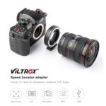 VILTROX EF-M2II Automatic Focus Lens Mount Adapter 0.71x for Canon EF-Mount Series Lens to M43 Camera with Pergear Cleaning Kit, Black - Image 3
