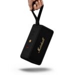 Marshall Middleton Portable Bluetooth Speaker with 20+ Hours of Portable Playtime, 360° Sound, Dust & Waterproof (IP67) - Black & Brass. - Image 5
