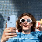 DIZORO Magnetic for iPhone 17 Case, Compatible with MagSafe, Integrated Silicone Camera Control Cover, Thicken Shockproof Drop Protection Phone Case for 17,Mist Blue - Image 5