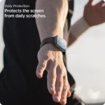 Spigen Eliteshield EZ Fit Screen Protector EPU Film for Apple Watch 11 (46mm) / 10 (46mm) [2 Pack] - Image 4