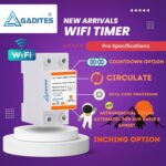 Wifi smart Timing Remote switch Bulit WiFi Smart Switch for AC, Geyser, Water Pump, Room Heater Heavy Duty Compatible iOS and Android Smart Life app Works Upto 13000 watts (63 amps) - Image 3