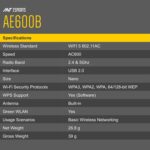 Ant Esports AE600B 600 Mbps Wi-Fi + Bluetooth USB 2.0 Mini Dongle for Desktop Laptop PC I 2.4 & 5Ghz I WiFi 5 802.11AC - Image 5