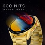 Fire-Boltt Invincible Plus 1.43" AMOLED Display Smartwatch with Bluetooth Calling, TWS Connection, 300+ Sports Modes, 110 in-Built Watch Faces, 4GB Storage & AI Voice Assistant (Gold SS) - Image 5