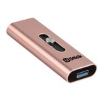 Ustick Portable 1TB SSD - USB C & USB A External Portable SSD, Up to 1,050 MB/s, 5 Yr Warranty (Pink, 1TB) - Image 3