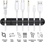 SOULWIT Cable Holder Clips, 3-Pack Cable Management Cord Organizer Clips Self Adhesive for Desktop USB Charging Cable Nightstand Power Cord Mouse Cable Wire PC Office Home - Image 3