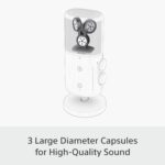 Sony ECM-S1 Wireless Streaming Microphone for Podcast | Singing | Livestreaming | Gaming - Black - Image 7