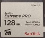 SanDisk 128GB Extreme Pro CFast 2.0 Memory Card (SDCFSP-128G-G46D) - Image 3