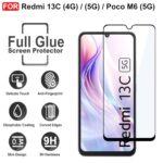 CEDO Tempered Glass for Redmi 13C (5G) / 13C (4G) / POCO M6 (5G) | Screen Protector Full HD Quality Tempered Glass Anti-Scratch Edge to Edge Coverage with Easy Installation Kit (Black) - Image 5