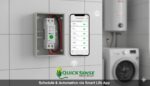 Quick Sense | TUYA WiFi Smart Switch 63A 1P DIN Rail | Smart Life App Control | Energy Meter with Voice Control | Overload, Undervoltage, Overcurrent Protection | Alexa Google Compatible | Pack of 1 - Image 3
