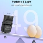 Yantralay Portable Mini Camera Flash Light, Rechargeable Speedlite with Built-in Battery, 6500K High CRI 96+ External Flash for DSLR Cameras - Image 4