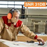 LYSIAN Foldable Noise Cancelling Earmuffs,Industry Ear Protection Muffs for Work - Image 5