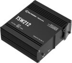 Teltonika TSW212 Managed Network Switch; 8x Gigabit Ethernet Ports, 2x SFP Ports; Aluminium Case; Compatible with Industrial Equipment & Automation Devices - Image 4