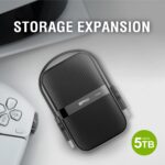 SP Silicon Power Silicon Power Armor A60 1TB Rugged External Hard Drive, Military-Grade Shockproof Water-Resistant USB 3.0 Portable HDD for Desktop Laptop PC Mac Computer, Black - Image 4