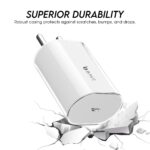 BAVE 45W Fast Charger with Type C Cable for Nothing Phone 3A/2A/2/1, CMF Phone 1 Nothing 2a Plus/Phon 2A/Phone 2/CMF, Nothing 3A Charger 1/Buds/Ear Stick| Original 45 W PPS PD 3.0-45 Watt,White - Image 4