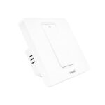 Ledgebit Smart Touch Light Switch – Wi-Fi, 1 Gang, Smart Light Switch for Home Automation, Voice Control with Alexa & Google Assistant, White - Image 3