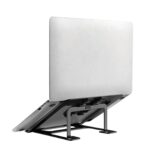 Navodesk NAVO Portable Laptop Riser | 6 Level Height Adjustable Ergonomic Laptop Stand for Home Office | Universally Compatible | (Medium, BLACK) - Image 8