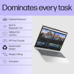HP 15, 13th Gen Intel Core i3-1315U (8GB DDR4, 512GB SSD), Anti-Glare, Micro-Edge, 15.6''/39.6cm, FHD, Win 11, M365 Basic(1yr)* Office2024, Silver, 1.59kg, fd0465TU, UHD Graphics, FHD Camera Laptop - Image 4