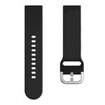 ACM Watch Strap Silicone Belt 20mm Compatible with Amazfit Bip U A2017 Smartwatch Sports Hook Band Black - Image 4