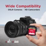 Gigastone 512GB SD Card, Camera Plus, V30 SDXC Memory Card High Speed UHD Video Compatible with Canon Nikon Sony Pentax Kodak Olympus Digital Camera, with 1 Mini case - Image 4
