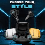 HOPPUP Predator Xo3 Gaming Earbuds with 35MS Low Latency, 13MM Drivers & 50H Playtime Bluetooth (Black, True Wireless) - Image 6