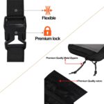 TANTRA Handlebar Polyester Mobile Holder for Scooty - Scooty Accessories, Activa Mobile Holder for Scooter, Compatible for All Scooters, Water Resistant Mobile Pouch- Black, 7 inches - Image 5