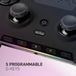 SCUF Envision Wired PC Gaming Controller - Five Remappable G-Keys - Remappable Back Paddles - iCUE Compatible - Black - Image 3