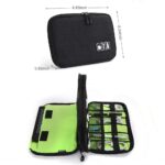 Electronics Organizer Bag Travel Case – Waterproof Cable Storage Pouch for Cords, Chargers, USB, Phone, Mini Tablet – Compact Tech Accessory Organizer for Men & Women - Image 3