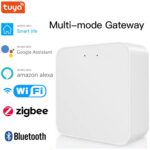 Smart Hub Gateway: WI-FI & Zigbee & Bluetooth Mesh Multi-Protocol Communication Gateway, App Remote Control, Voice Control, Smart Home Bridge Compatible with Alexa/Google Home - Image 3