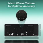 ZEBRONICS BLAZE C, Gaming Mouse Pad, with 15W Fast Wireless Charging, Micro Weave Texture, Optimized for Speed Operation, 1.5m Type-C Cable, Reinforced Edges, Large Surface - 80.5 x 30 x 0.6 cm - Image 3