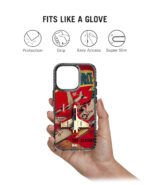 DailyObjects Polycarbonate Jet Ranger Stride 2.0 Magnetic Case Cover Compatible with iPhone 16 Pro | Wireless Charging Slim Back Cover | 2 Layer Edge Protection & Shockproof, Multicolour - Image 3