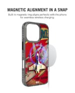DailyObjects Polycarbonate Jet Ranger Stride 2.0 Magnetic Case Cover Compatible with iPhone 16 Pro | Wireless Charging Slim Back Cover | 2 Layer Edge Protection & Shockproof, Multicolour - Image 4