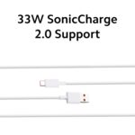 Mi Xiaomi 33W Fast Charging Cable USB C Quick Charge 4.0 Soniccharge Cord Compatible withMi, Redmi, iPhone 15 Pro Samsung Galaxy Android Phone Laptop PD Charger Cable (White) - Image 4