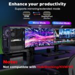 HDMI to DisplayPort Cable (4K 60Hz) 6FT Uni-Directional HDMI 2.0 Computer to DP 1.2 Screen Adapter Display Port Cord Compatible with PC, Laptop, Gaming Console, Computer (Black) - Image 6