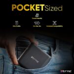 Trnd 15000mAh Lithium Ion Power Bank 22.5W Fast Charging Slim Compact Portable Charger with Dual Input Triple Output Ports EV Battery Technology (2 Type-C, 1 USB-A, Black) - Image 4