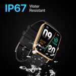 Fire-Boltt Ninja Call Pro Bluetooth Calling Smart Watch,1.69” HD Display,AI Outfit Watch Face, 2 Looks in 1 Watch, Extra Straps at ₹99, 120+ Sports Modes, Smartwatch for Men & Women (Gold Black) - Image 4