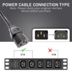 FEDUS 16A 250v Heavy Duty Copper Power Cord, 3 Meter 16 Amp Indian Plug to IEC 13 Socket, Pin Cord for Computer Machine, PC, Desktop, SMPS, Supply - Image 4