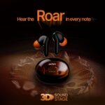 Mivi DuoPods Roar [New Launch], 70 Hours Playtime, 3D Soundstage, AI-ENC for HD Calls, 13mm Drivers, IPX 4.0, AAC with BT v5.3, Made in India True Wireless Earbuds - Image 4