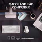 Logitech MX Master 3S for Mac with Free Adobe Subscription - Wireless Bluetooth Mouse with Ultra-Fast Scrolling, Ergo, 8K DPI, Quiet Clicks, Track on Glass, Customization, USB-C - Pale Grey - Image 3