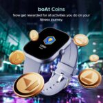 Boat Wave Sigma 3 w/Turn-by-Turn Navigation, 2.01" HD Display, Bluetooth Calling, Crest+ OS, QR Tray, Watch Face Studio, Coins, Emergency SOS Smart Watch for Men & Women(Sapphire Breeze) - Image 4