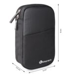 GadgetBite Vault Tech Kit Pouch for Cables, Chargers, and Adapters - Large Storage Travel Organizer for Power Banks and Electronics Accessories - Portable Gadget Organizer Bag - Black - Image 5