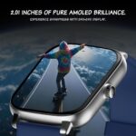 GameSir NeoLux 1.96” HD Display Smartwatch for Men & Women 2025 with 110+ Sports Modes, Heart Rate, Sleep Monitor, IP68 Waterproof, Answer/Make Calls for Android & iOS (Dark Blue) - Image 3