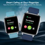 GameSir NeoLux 1.96” HD Display Smartwatch for Men & Women 2025 with 110+ Sports Modes, Heart Rate, Sleep Monitor, IP68 Waterproof, Answer/Make Calls for Android & iOS (Dark Blue) - Image 4