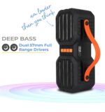 ZEBRONICS Sound Feast 50, 14 W Portable Speaker Supporting Bluetooth, Pendrive Slot, mSD Card, Call Function (Black) - Image 3